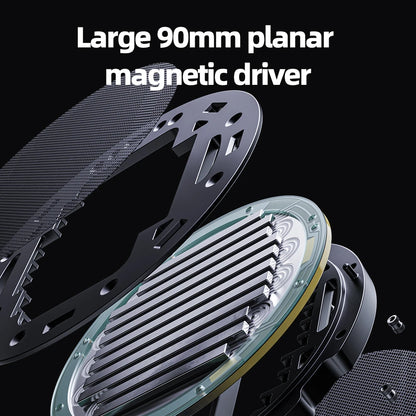 FiiO FT5 Open-Back 90mm Planar Magnetic Headphones for Audiophiles/Studio, Great-Sounding, High Sensitivity, Comfortable Earpads - The HiFi Cat
