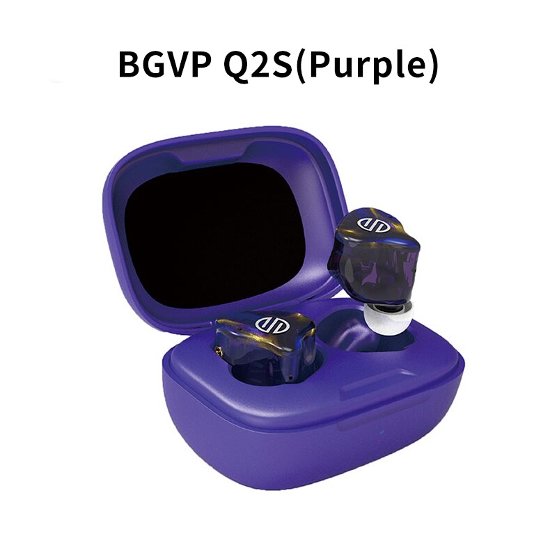 BGVP Q2S Wireless Headphones Tws Bluetooth5.2 Stereo Low Latency Waterproof In-Ear - The HiFi Cat
