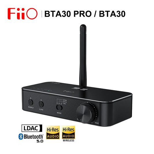FiiO BTA30 PRO HI-RES HiFi Wireless Bluetooth Receiver - The HiFi Cat