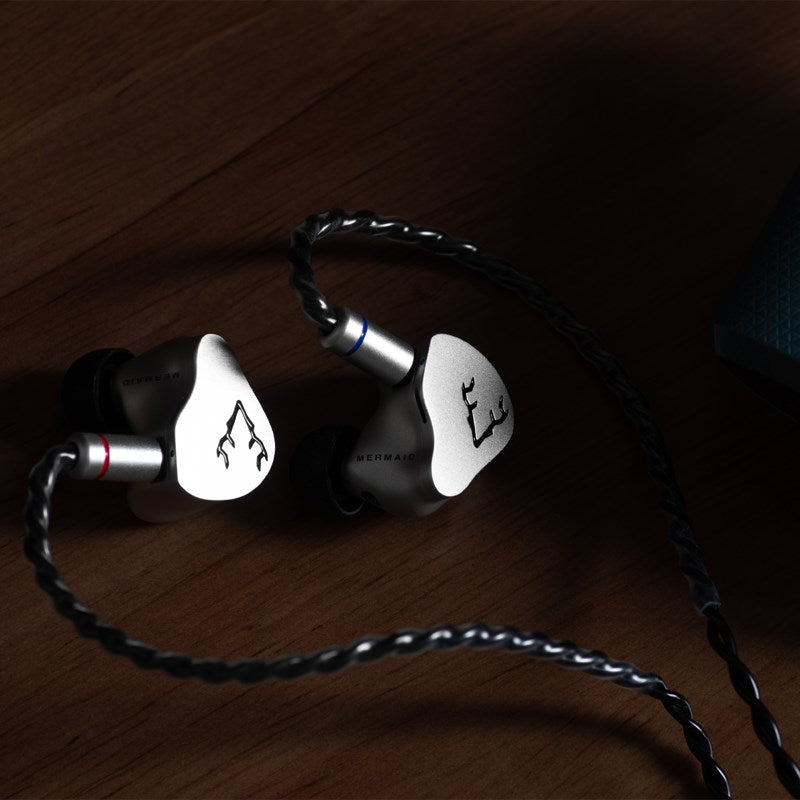 R2E3 Mermaid 10MM Plated Beryllium Diaphragm Dynamic Driver In Ear - The HiFi Cat