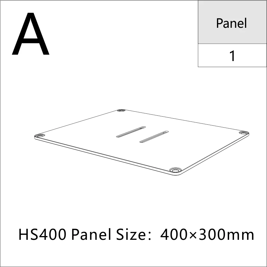 ddHiFi HS400 HiFi Display Stand for Desktop DAC Amp