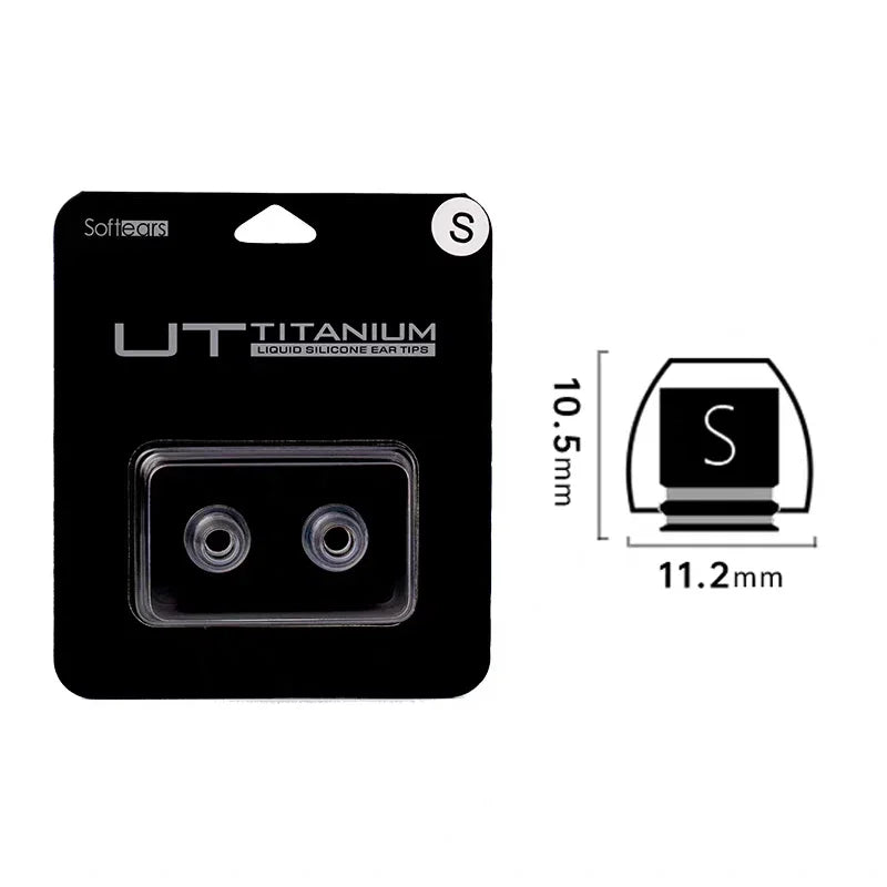Softears UT Ear tips for Volume Earphones Brand New Liquid Silicone Eartips