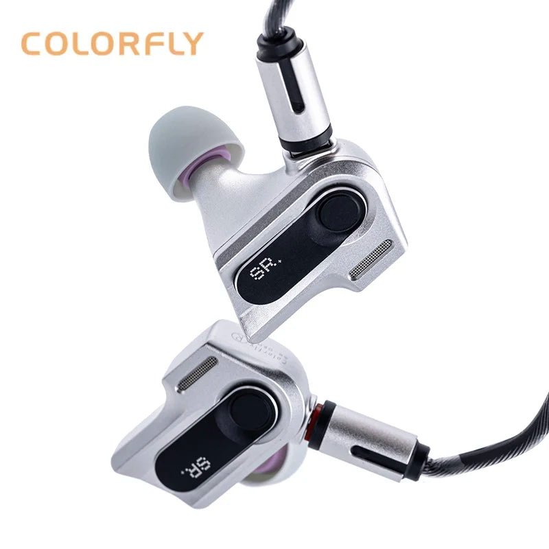 COLORFLY SR earphone 3DD Triple - Dynamic Driver 4.4mm Balanced In - Ear Monitors - The HiFi Cat