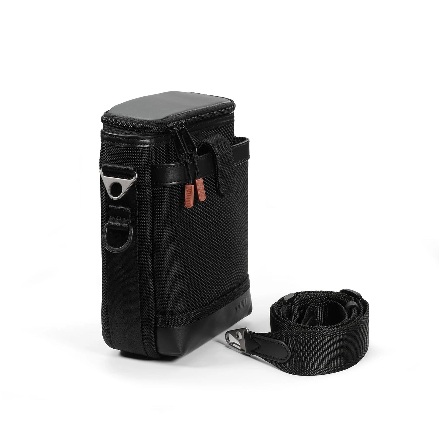 ddHiFi CZ200 Cube Bucket Bag Water - resistant nylon & leather - The HiFi Cat