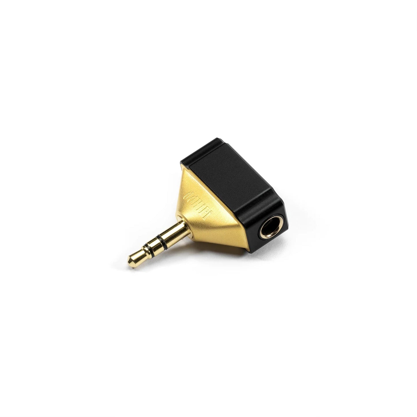 ddHiFi DJ44Gold 4.4mm to 3.5mm Adapter Black Gold Edition - The HiFi Cat