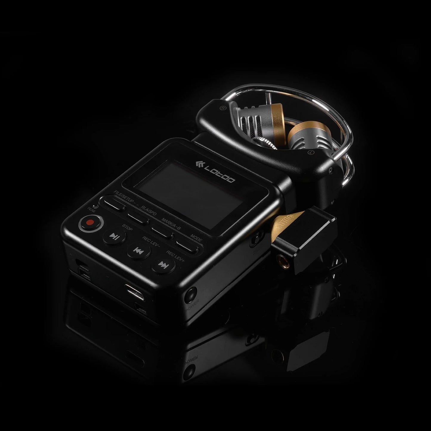 ddHiFi DJ44Gold 4.4mm to 3.5mm Adapter Black Gold Edition - The HiFi Cat