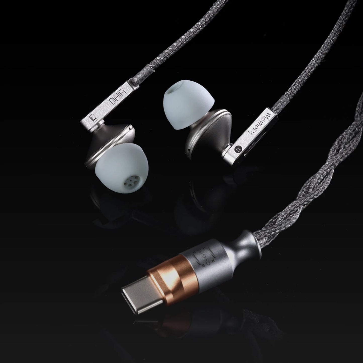 ddHiFi E13P (Memory) Semi - In - Ear Planar Earphones - The HiFi Cat