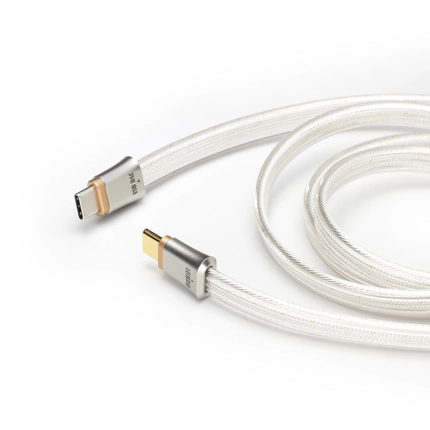 ddHiFi TC19CC (Comet) Flagship Pure Silver USB - C to USB - C OTG Digital Signal Cable - The HiFi Cat