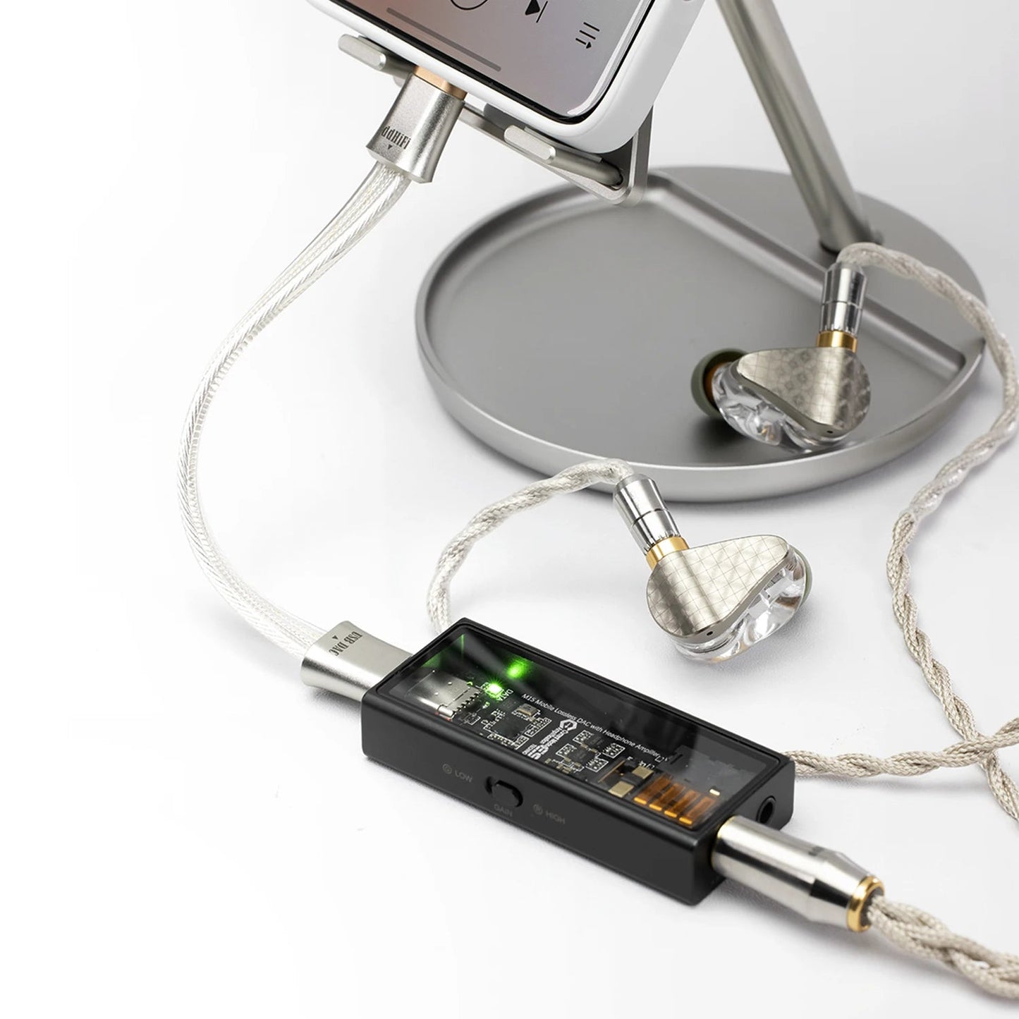 ddHiFi TC19CC (Comet) Flagship Pure Silver USB - C to USB - C OTG Digital Signal Cable - The HiFi Cat