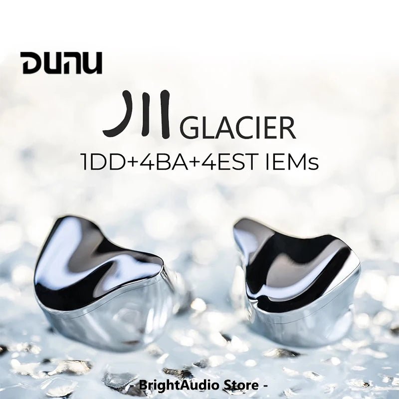 DUNU GLACIER Flagship IEMs 1DD+4BA+4EST 9 Hybrid Drivers In - Ear - The HiFi Cat