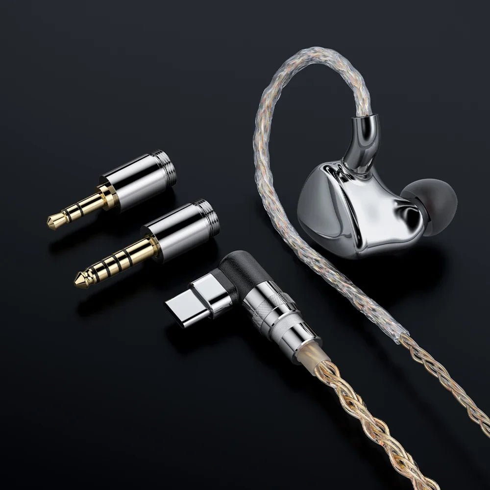FIIO FX17 Earphone 8EST+1DD+4BA Tribrid Technology In - Ear - The HiFi Cat