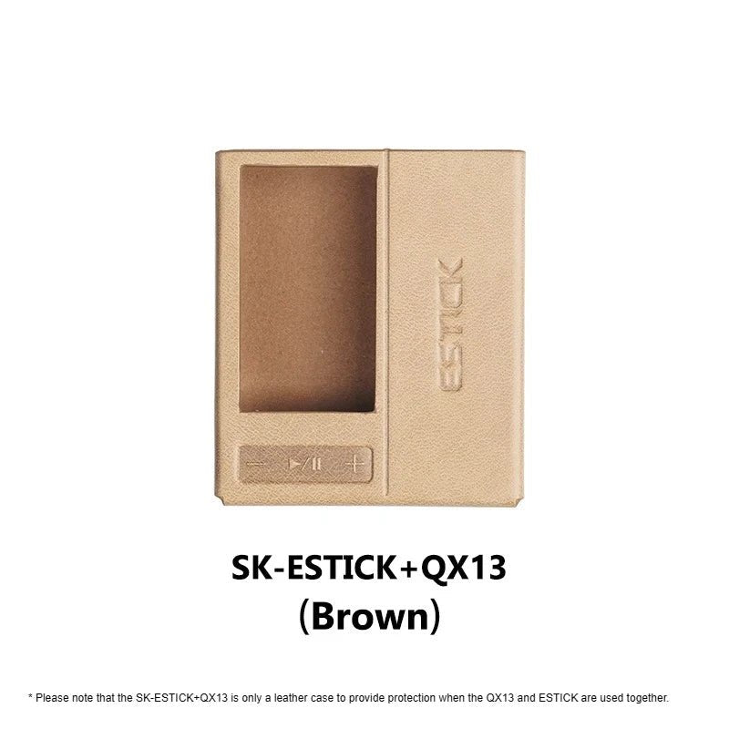 FIIO SK - ESTICK+QX13 Leather Case for QX13 and Estick Set / ESTICK Mini Prower Bank - The HiFi Cat