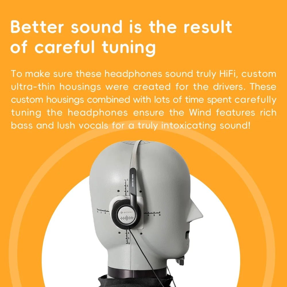 FiiO Snowsky Wind ON - Ear Headphone 3.5mm with Microphone - The HiFi Cat