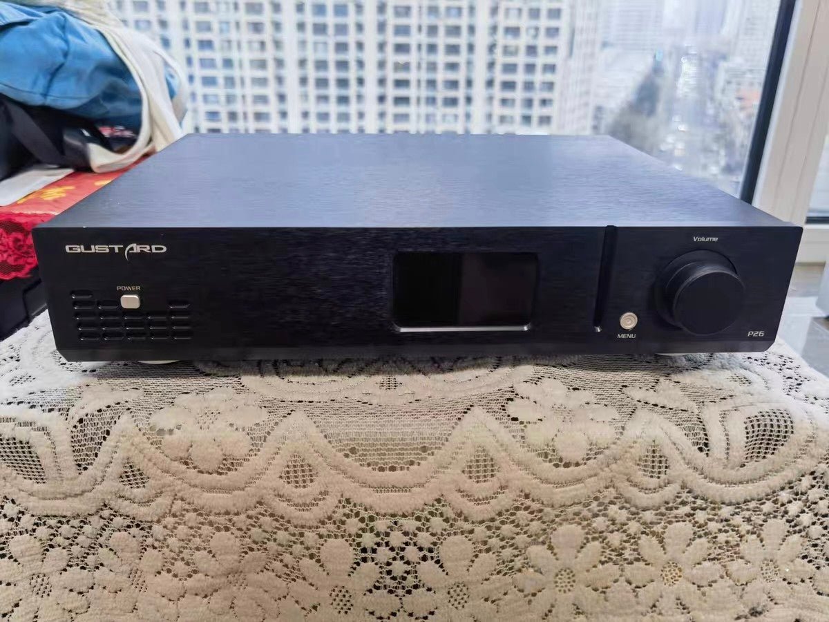 GUSTARD P26 Fully Balanced Pre Amplifier Class A 2*LM49860 - The HiFi Cat