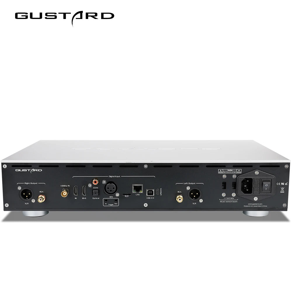 Gustard R30 Fully Discrete R2R Network Streaming DSD DAC - The HiFi Cat