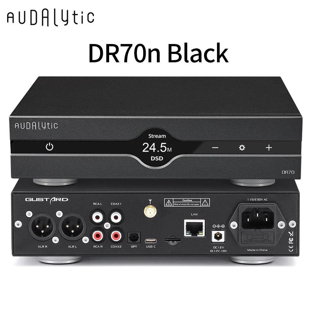 Gustard/Audalytic DR70n R2R Streaming DAC – The HiFi Cat
