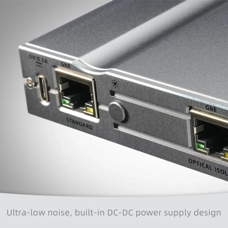 iFi LAN iPURIFIER PRO Optical Isolation Ethernet Noise Filter - The HiFi Cat