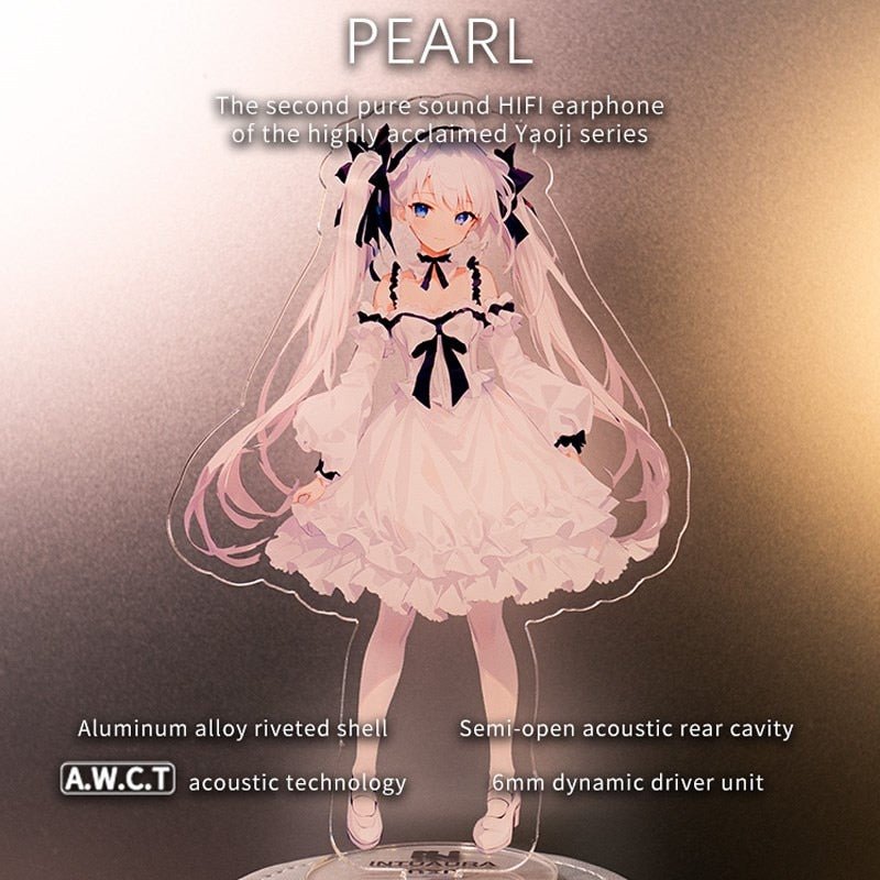 INTUAURA YaoJI - PEARL Soprano/Bass In Ear Monitor HIFI Headphones - The HiFi Cat
