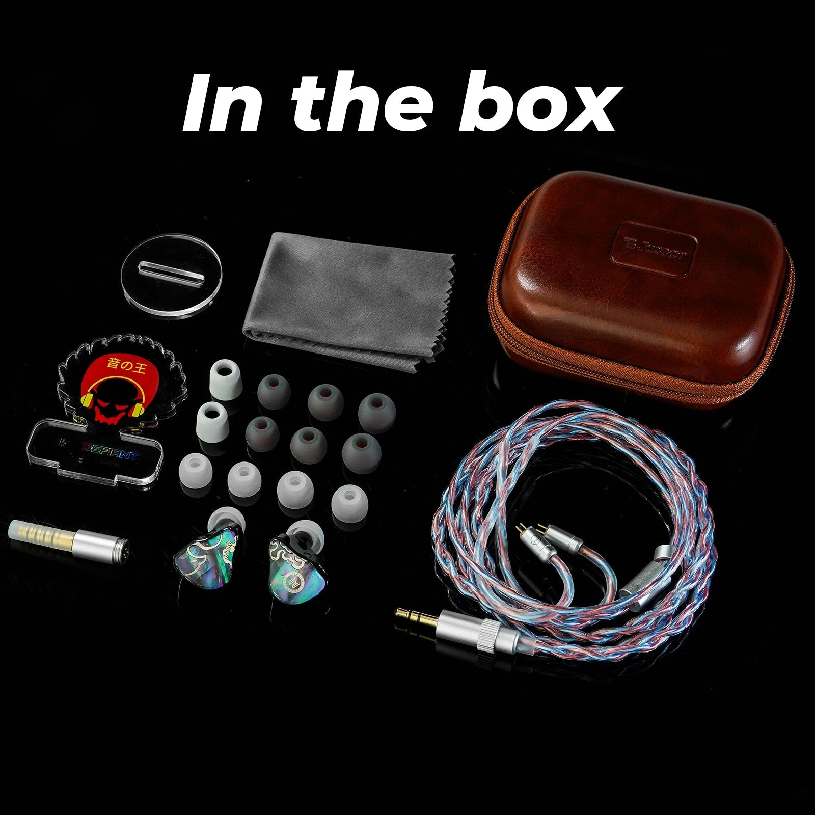 JUZEAR x Z Reviews Defiant 1DD+3BA Hybrid In - ear Earphones - The HiFi Cat