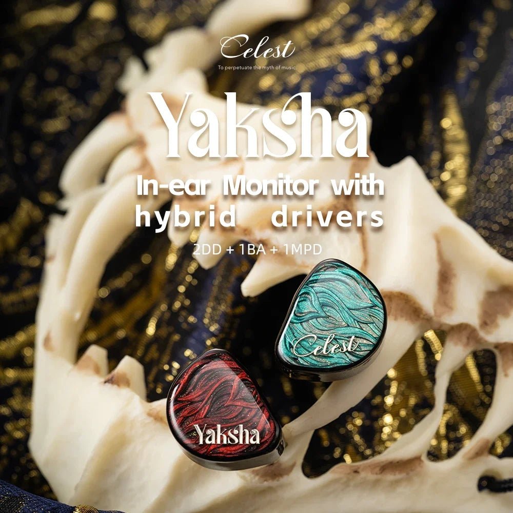 Kinera Celest new Yaksha 2DD+1BA+1MPD Hybrid Drivers IEMs In - ear - The HiFi Cat
