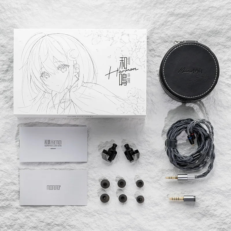 MOONDROP HARMON Triple Dynamic Drivers Earphones - The HiFi Cat