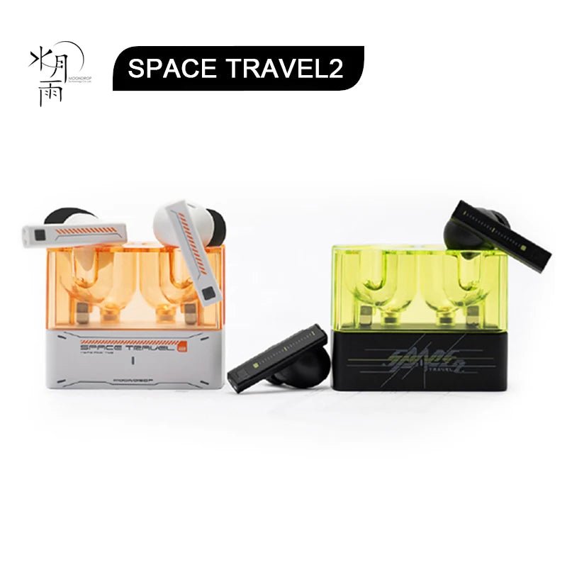 MOONDROP Space Travel 2 HiFi Noise - Canceling TWS Earphones - The HiFi Cat