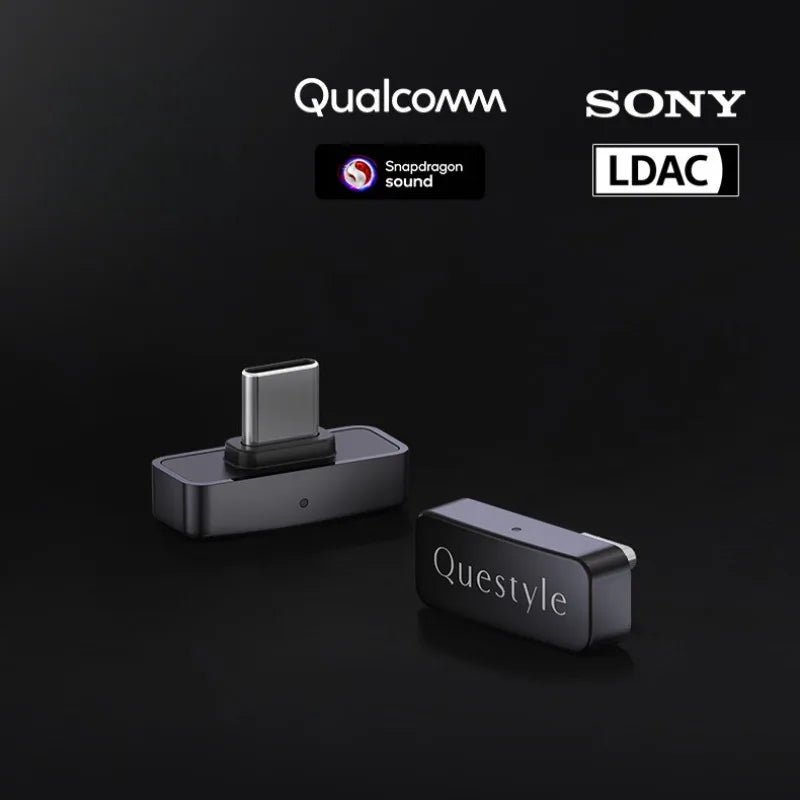 Questyle QCC Dongle Pro LDAC Lossless Bluetooth 5.4 Transmitter Supports - The HiFi Cat
