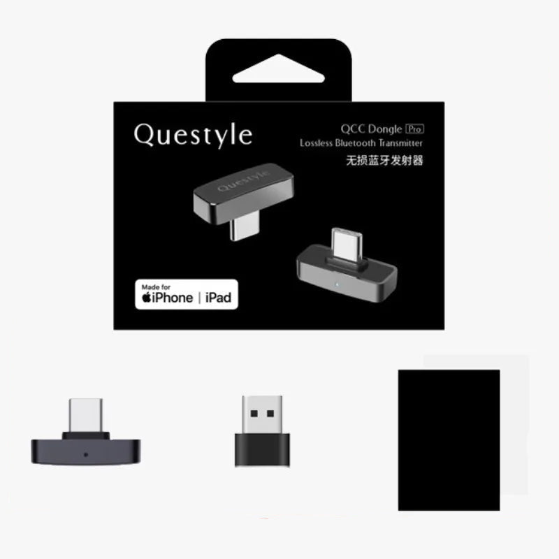 Questyle QCC Dongle Pro LDAC Lossless Bluetooth 5.4 Transmitter Supports - The HiFi Cat