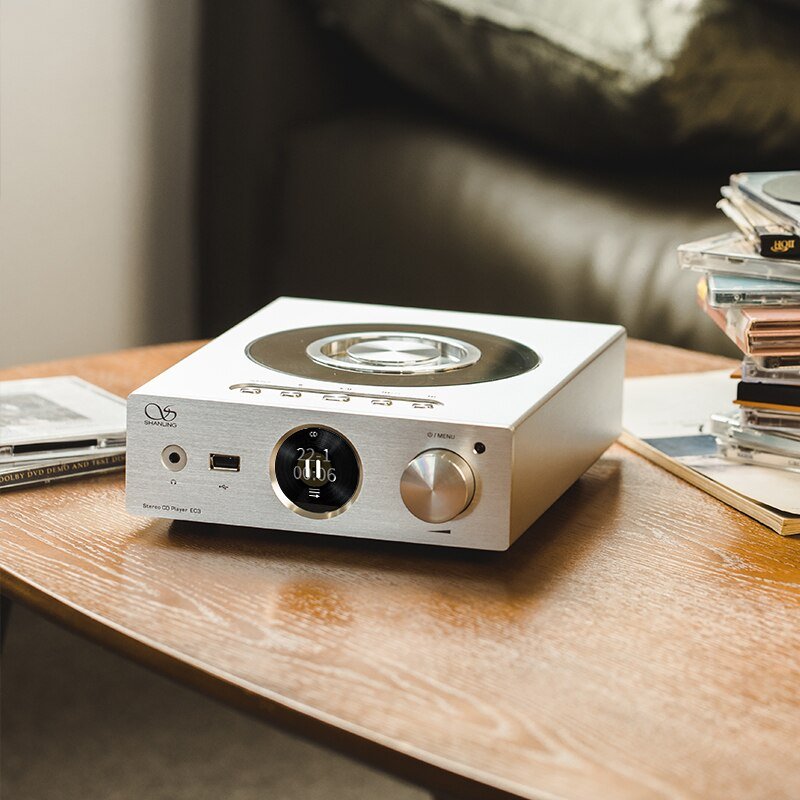 SHANLING EC3 Stereo CD Player CD80 HD850 Drive Bluetooth DAC Hi - Res Desktop - The HiFi Cat