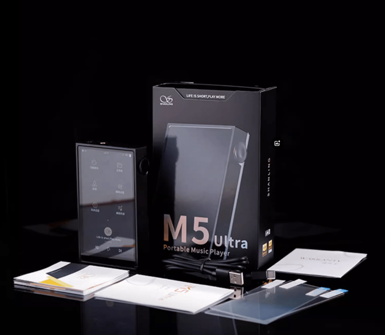 SHANLING M5 Ultra 10th Anniversary AK4191EQ+AK4499EX Portable Music Player - The HiFi Cat