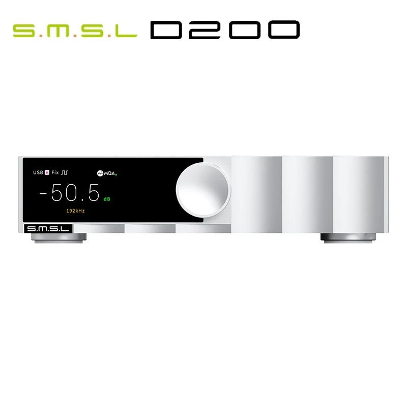 SMSL D200 decoder ROHM BD34352EKV DAC Chip CK - 03 Clock MQA Bluetooth 5.1 LDAC PCM768 DSD512 DOP64 - The HiFi Cat