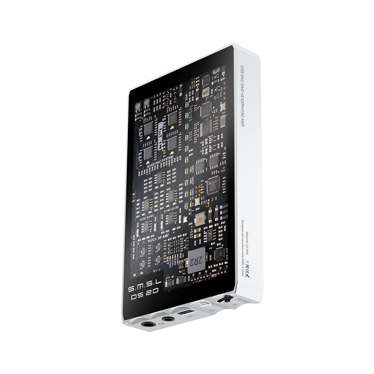 SMSL DS20 Hi - Res Portable DAC & Headphone Amplifier - The HiFi Cat