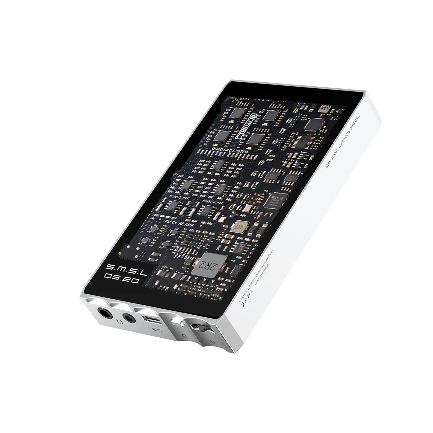 SMSL DS20 Hi - Res Portable DAC & Headphone Amplifier - The HiFi Cat
