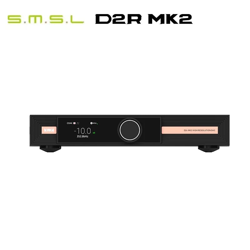 SMSL VMV D2R MK2 Flagship DAC | ROHM BD34302EKV | MQA | 123dB