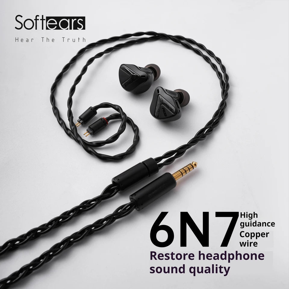 Softears RSV MKII 5BA Balanced Armature Drivers In - ear Monitor Earphone IEM with 2Pin 0.78mm Detachable Headset - The HiFi Cat