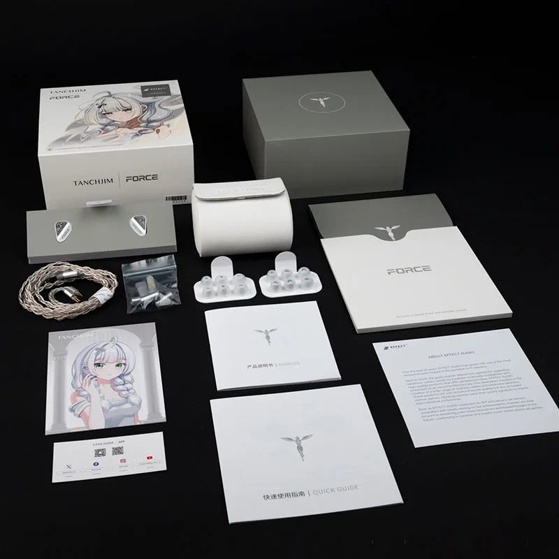 TANCHJIM x Effect Audio Force Open - ear Dual Dynamic Flagship In - Ear - The HiFi Cat