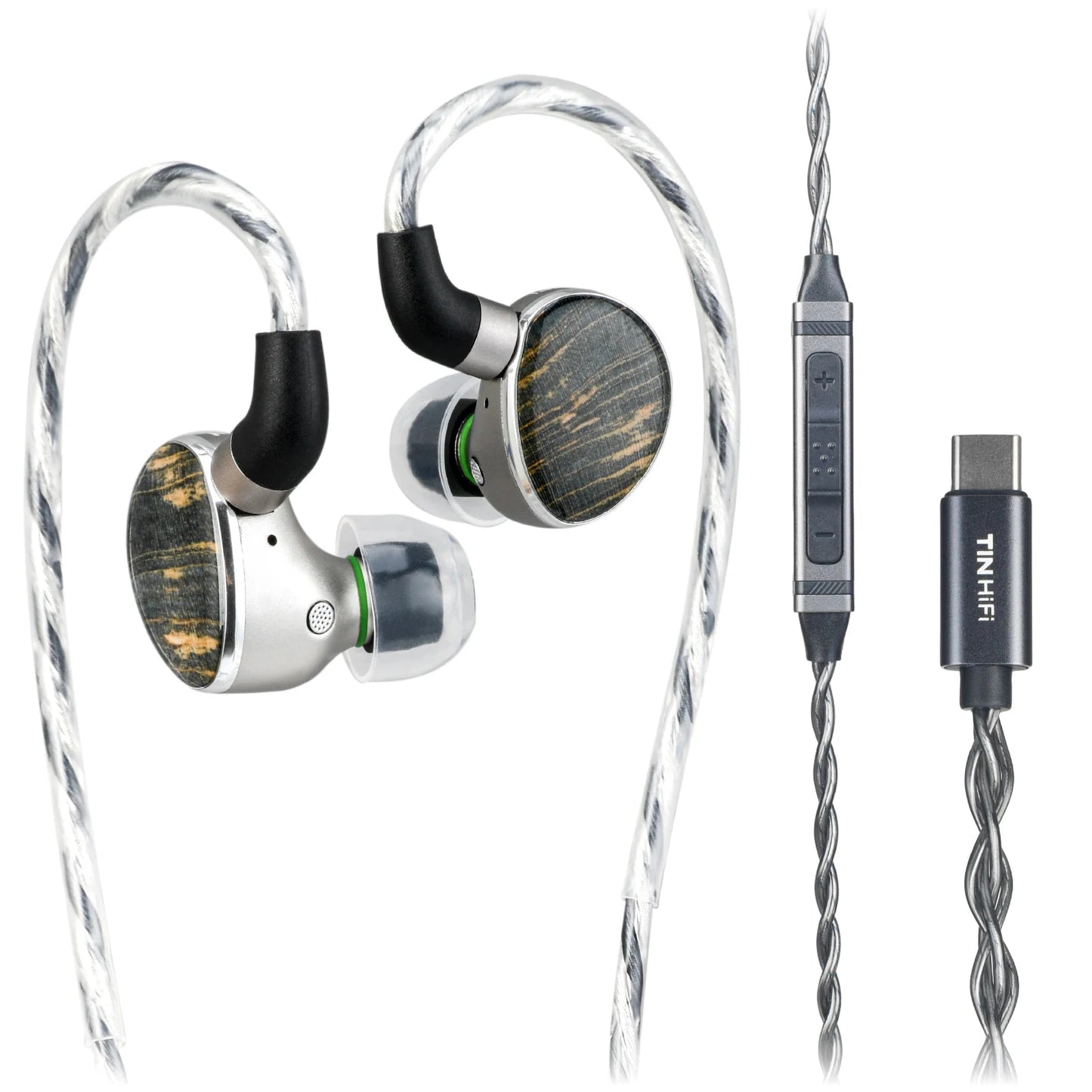 TINHIFI T6 Flagship Hybrid IEM - 1DD+1 Planar HiFi Earphones 3.5/4.4mm Balanced - The HiFi Cat