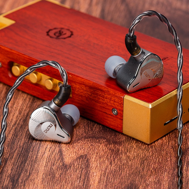 DUNU EST 112 1DD+1BA+2EST Triple Hybrid Quad Driver In-ear Monitor Earphone Earbuds Litz MMCX Cable 2.5/3.5/4.4mm Plug EST112 - The HiFi Cat