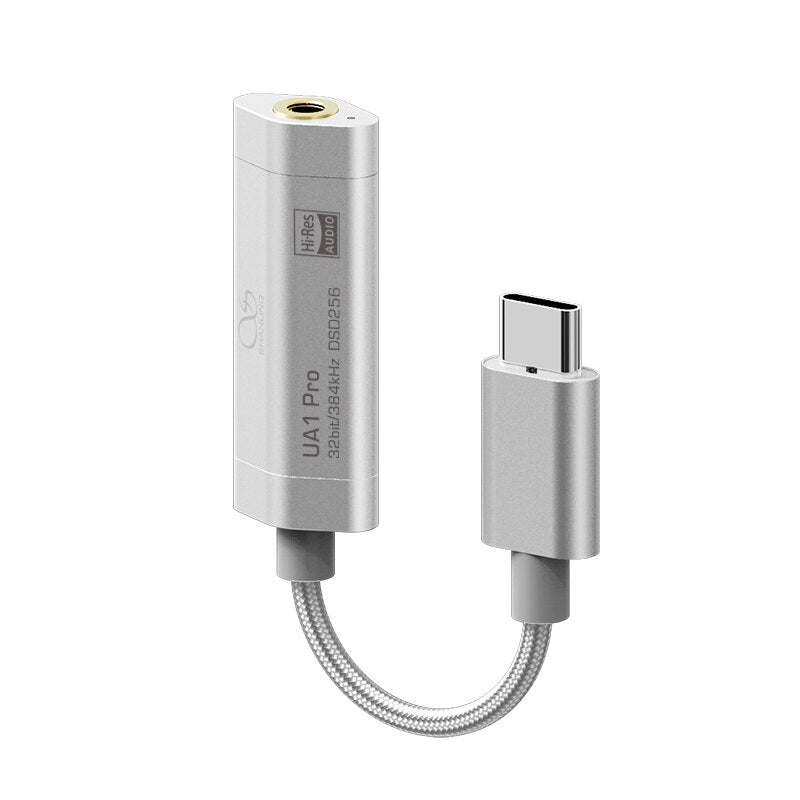 SHANLING UA1 PRO DAC Amplifier ES9219C DSD256 Hi-Res 32bit/384Khz USB-C Decoder/AMP Adapter With High-Purity Copper Cable - The HiFi Cat