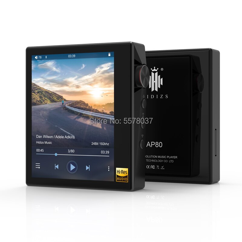 Hidizs AP80 HIFI MP3 Player Portable Touch Screen Sports Bluetooth Music MP3 Player - The HiFi Cat
