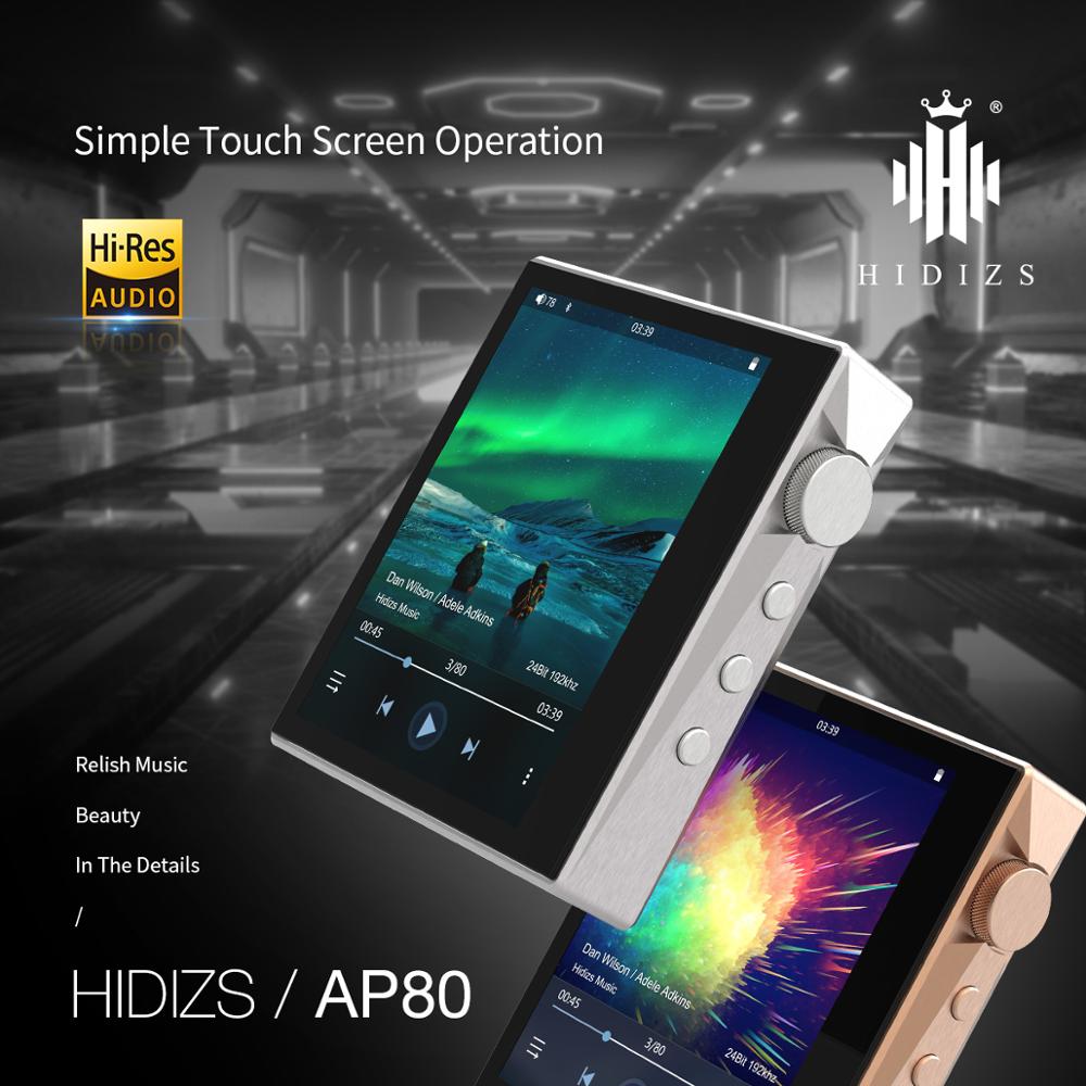Hidizs AP80 HIFI MP3 Player Portable Touch Screen Sports Bluetooth Music MP3 Player - The HiFi Cat