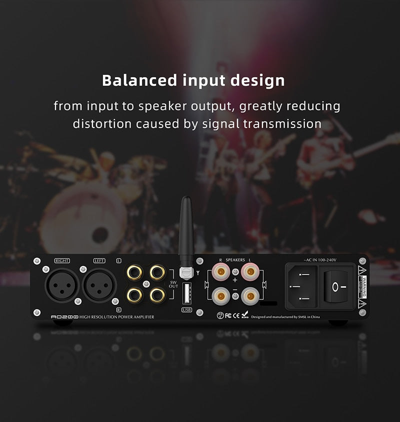 SMSL AO200 digital amplifier 150W*2 - The HiFi Cat