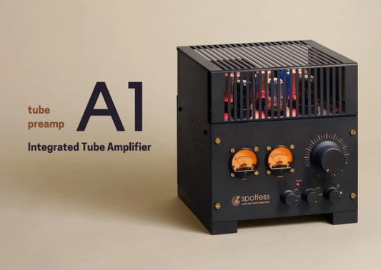 Class AB Integrated Tube Hand-made Retro look Amplifier : Spotless A1