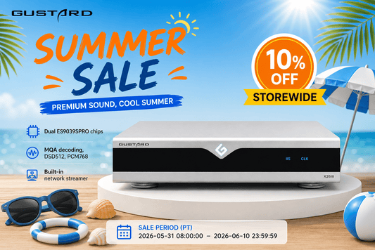 Best Gustard DACs, Digital Interfaces and Entry-Level Desktop Stacks to Buy During The HiFi Cat Summer Sale - The HiFi Cat