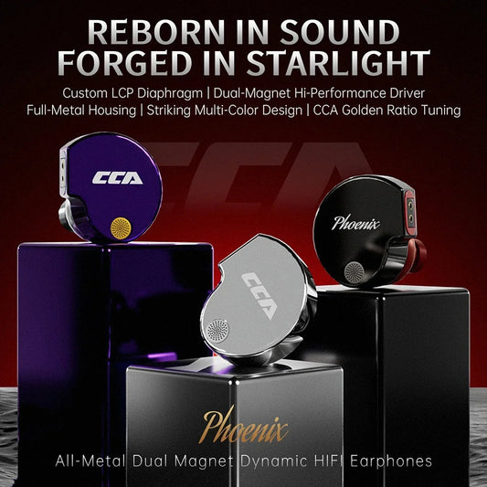 Meet the CCA Phoenix – All-Metal Dual-Magnet IEMs with Studio-Grade Sound - The HiFi Cat