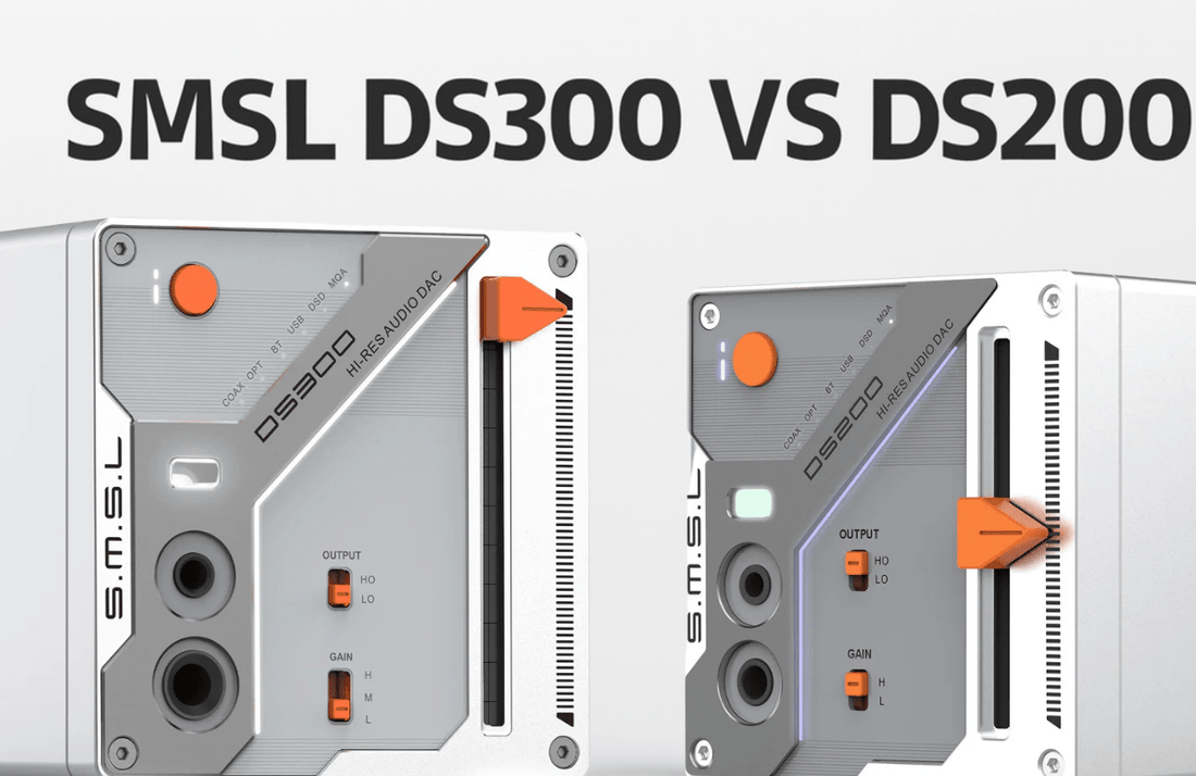 SMSL DS300 vs DS200: Which One is Right for You? - The HiFi Cat