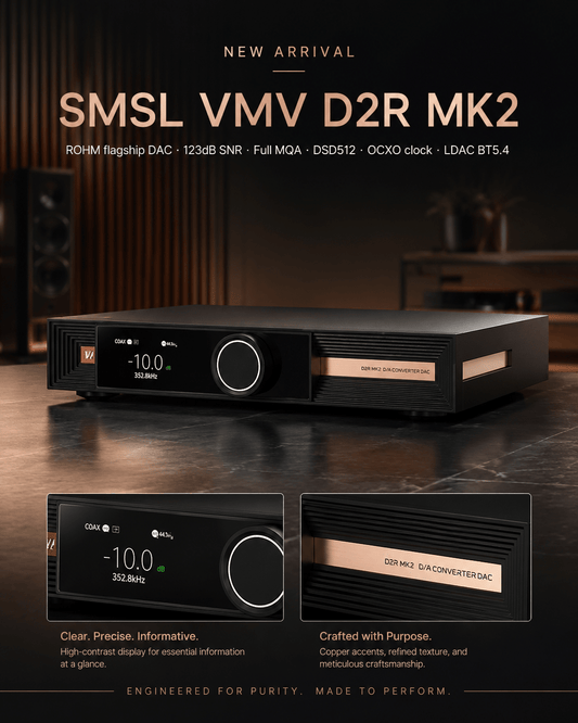 SMSL VMV D2R vs D2R MK2: What's the Difference and Is the Upgrade Worth It? - The HiFi Cat