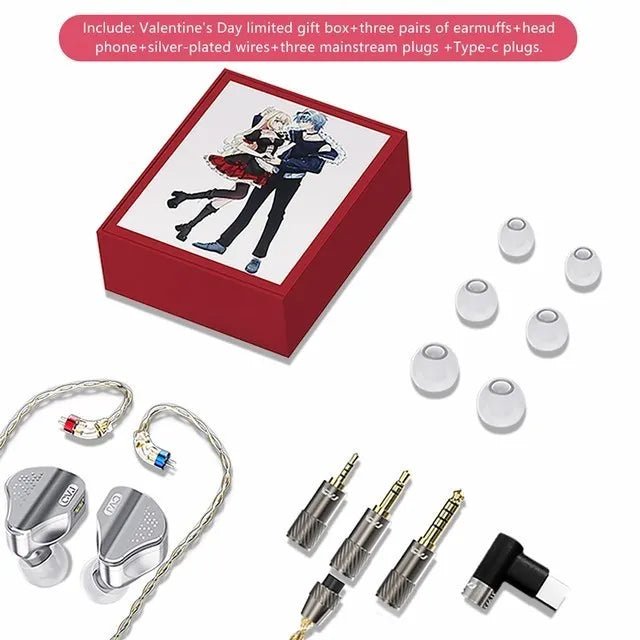 The Ultimate Valentine's Day Earphones: CVJ Bidong 1DD+6BA 14Units - The HiFi Cat