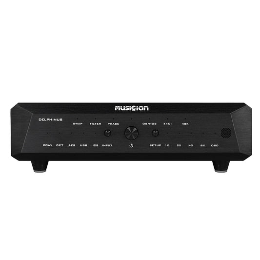 Musician DELPHINUS R2R DAC — Entry-Level R2R with DSD1024 & 5 Inputs