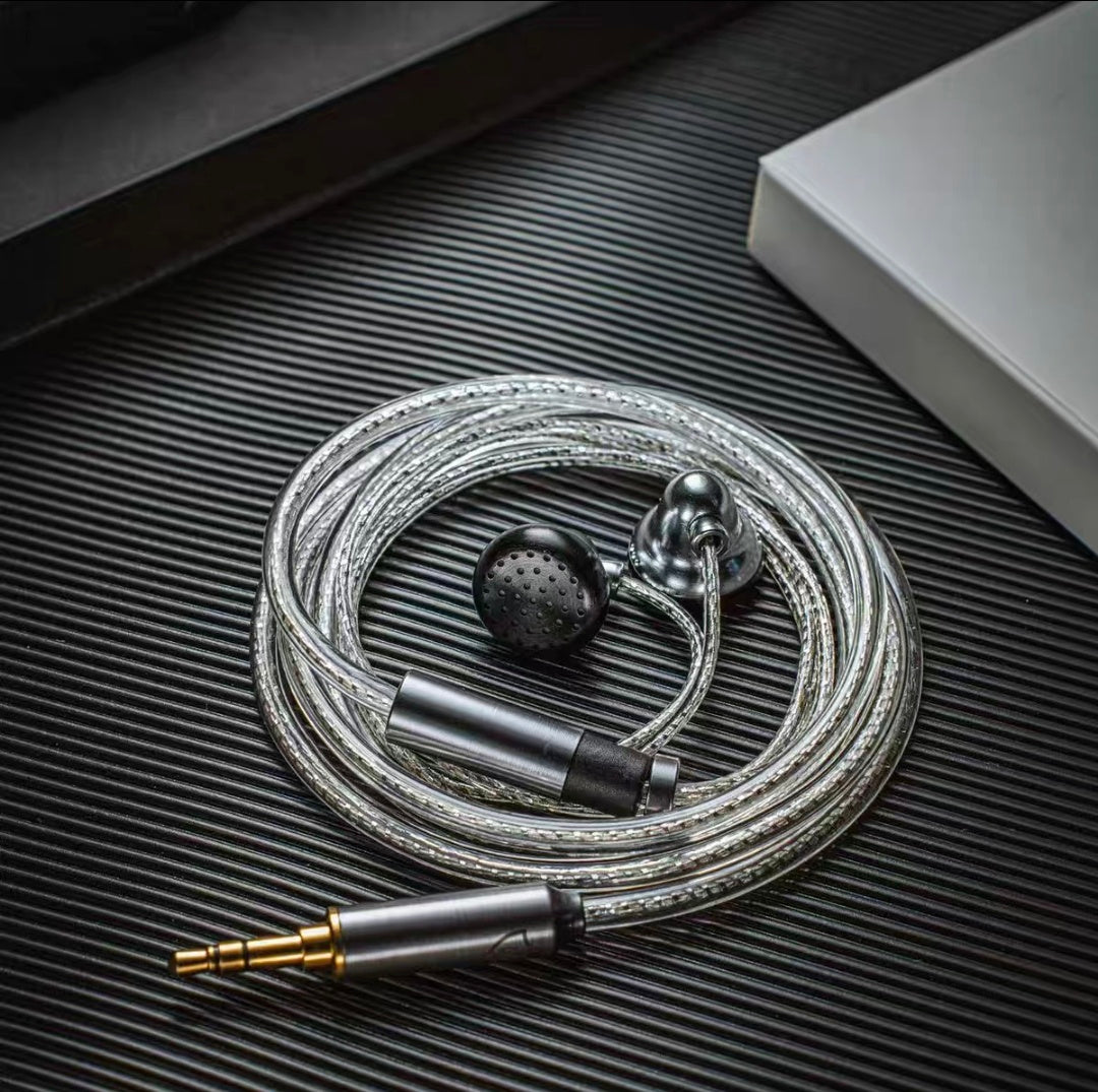 Temperament X6/x6s In Ear Flat Head Plug Earphones 16mm Wired Headset
